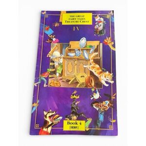 The Great Fairy Tales Treasure Chest IV Large Book 1992 PB Tormont - Book 4